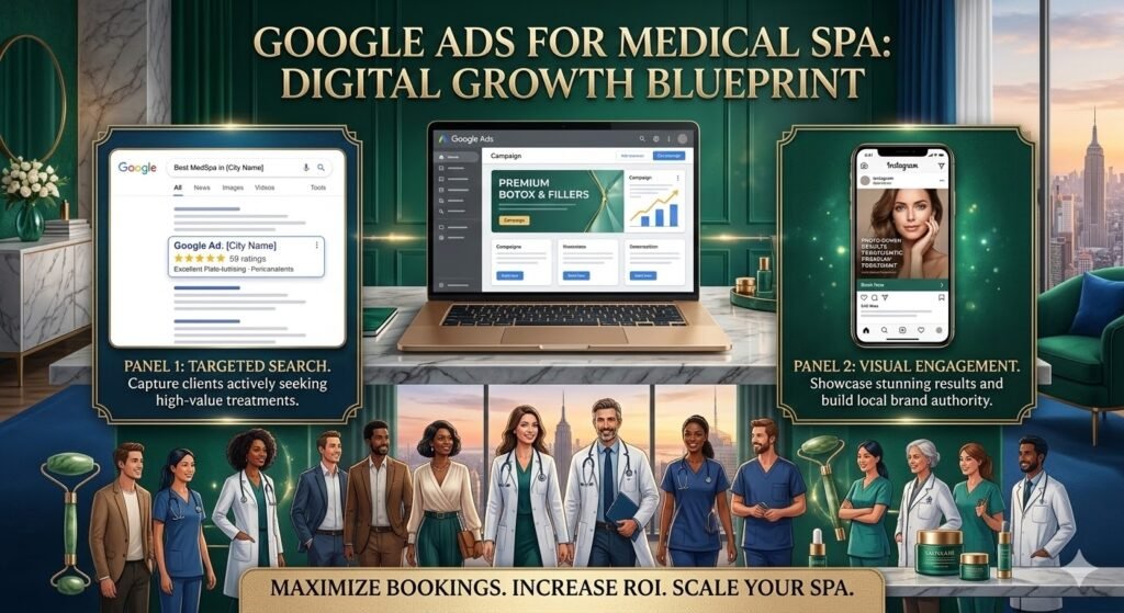 Google Ads for Medical Spa: How to Attract More Clients